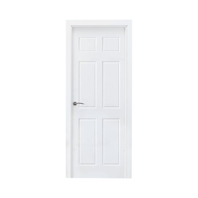puerta blanca 6 cuadros clásica