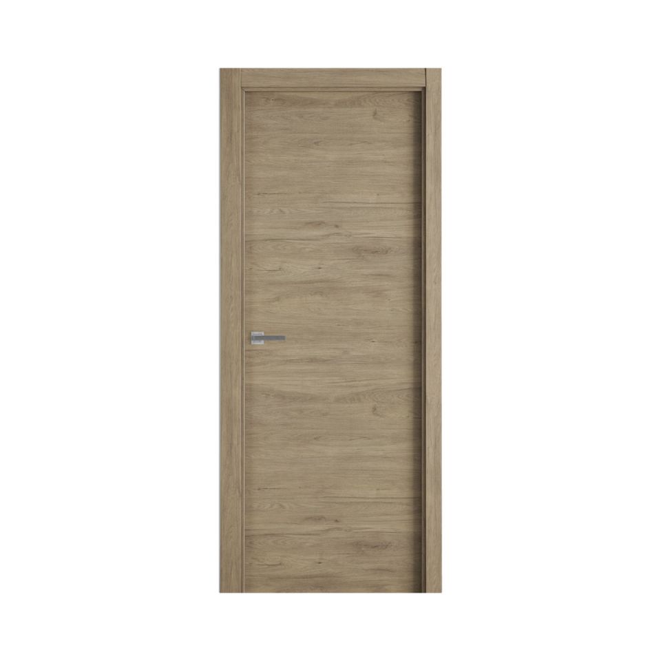 puerta melamina roble