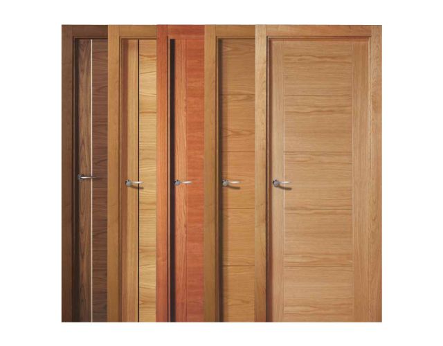 puerta aglomerado moderna