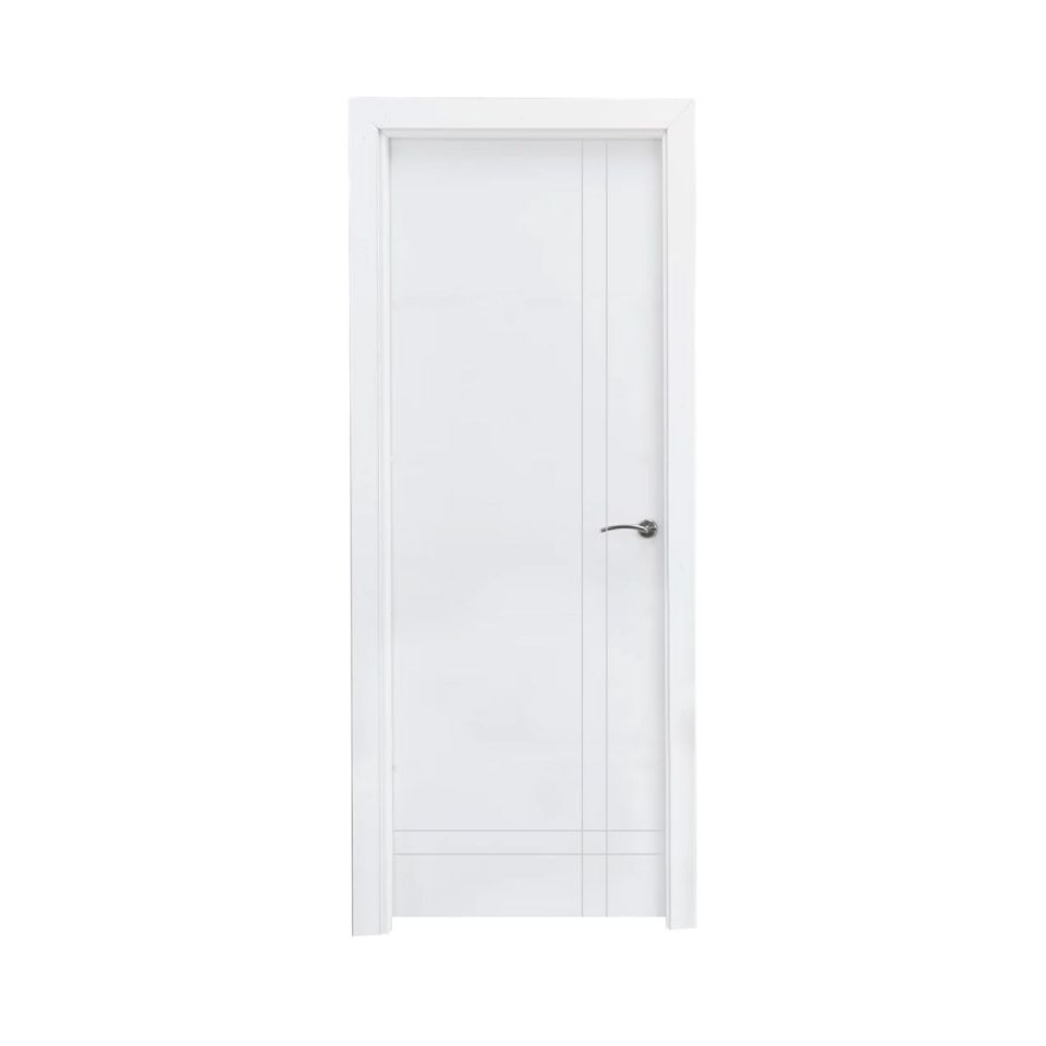 puerta blanca moderna