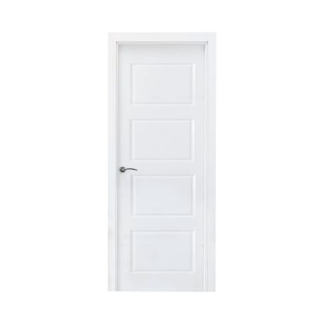puerta blanca 4 cuadros