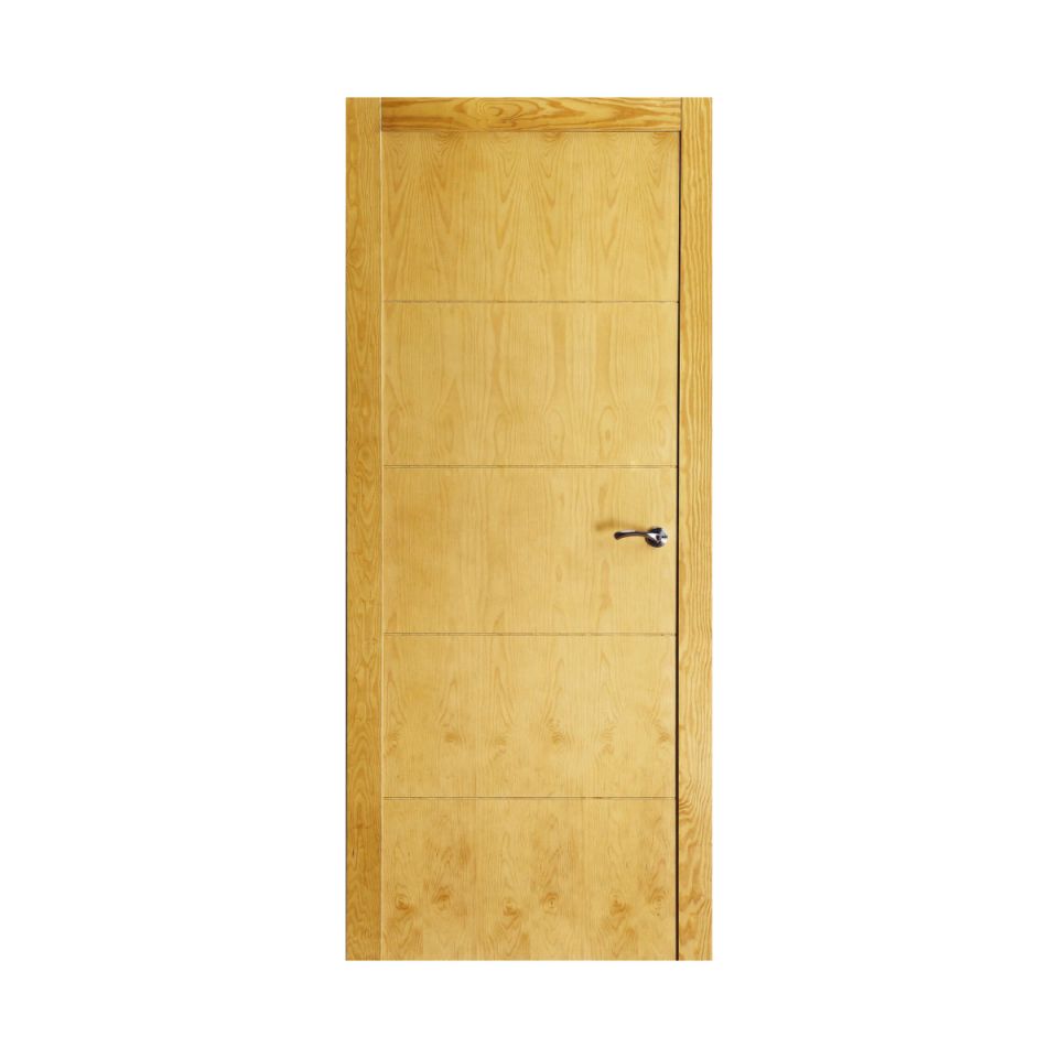 puerta madera maciza